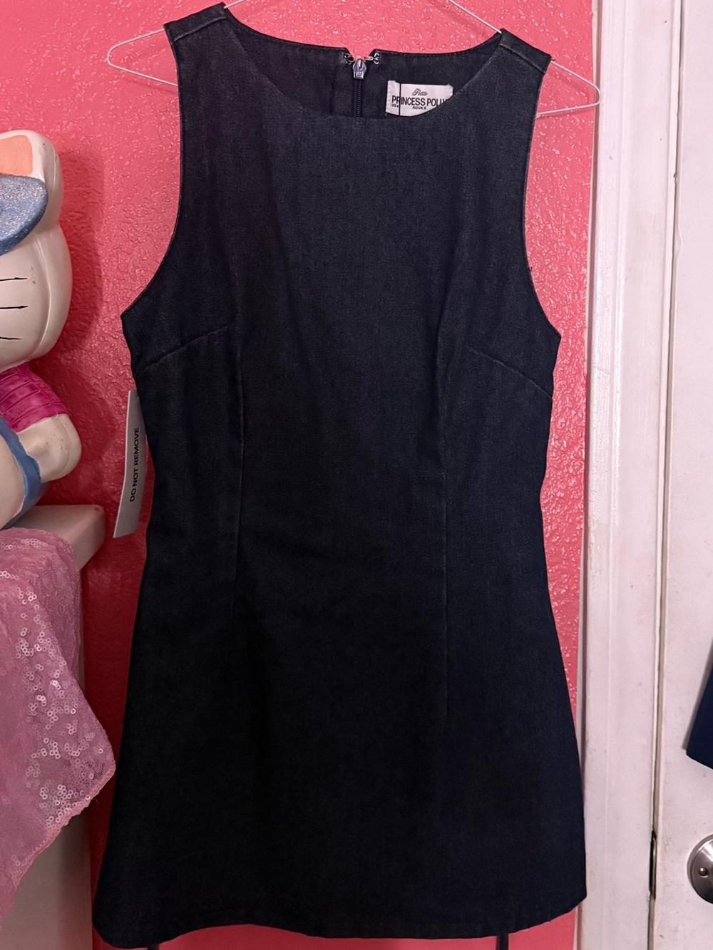Princess Polly Black Sleeveless Mini Dress